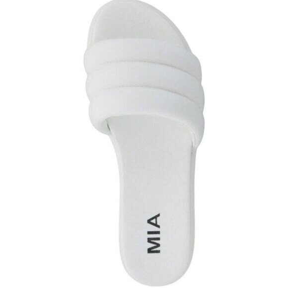 MIA Cimone Women's Quilted Slide‎ Slip-on Open toe Sandal NWB - Picture 5 of 12